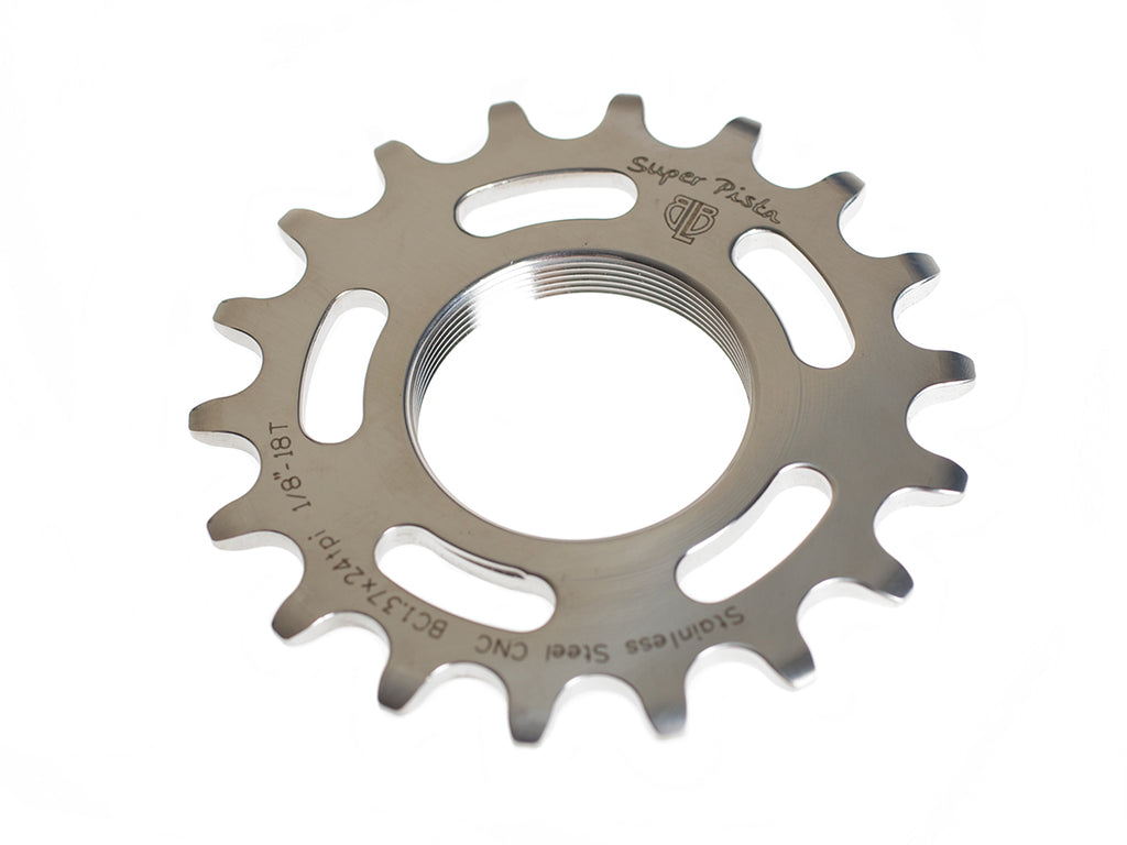 BLB Super Pista Sprocket - Silver