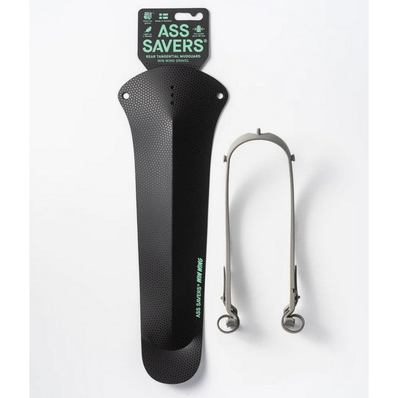 ASS Savers - WIN WING GRAVEL, REAR, BLACK DOT
