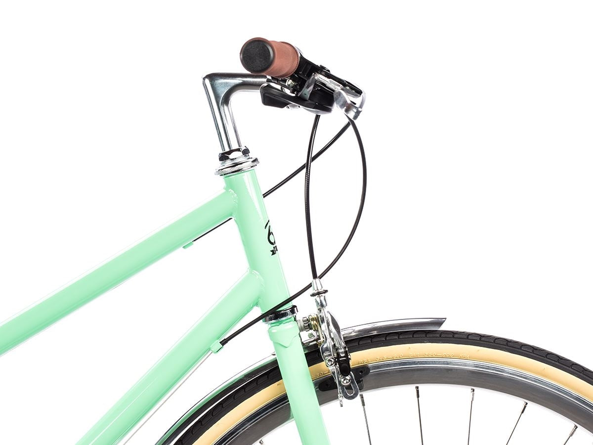 6KU - Odessa 8spd City Bike - Elysian Green