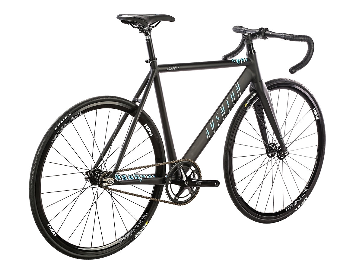 Aventon Cordoba Fixie & Single Speed Bike - Black