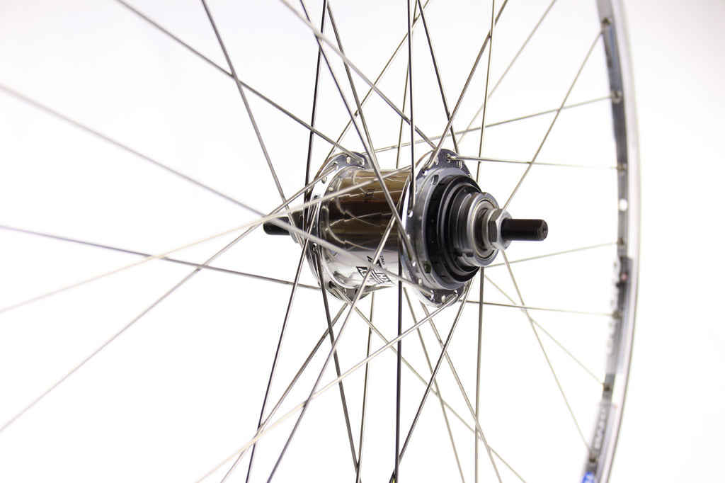 Sturmey Archer 3 Speed Silver or Black - Rear Wheel