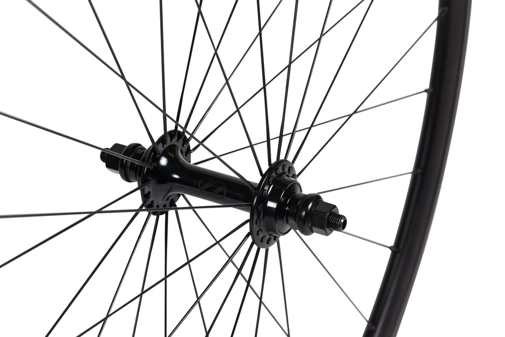 8 Bar TRACK Singlespeed Wheelset – Black Sidewall