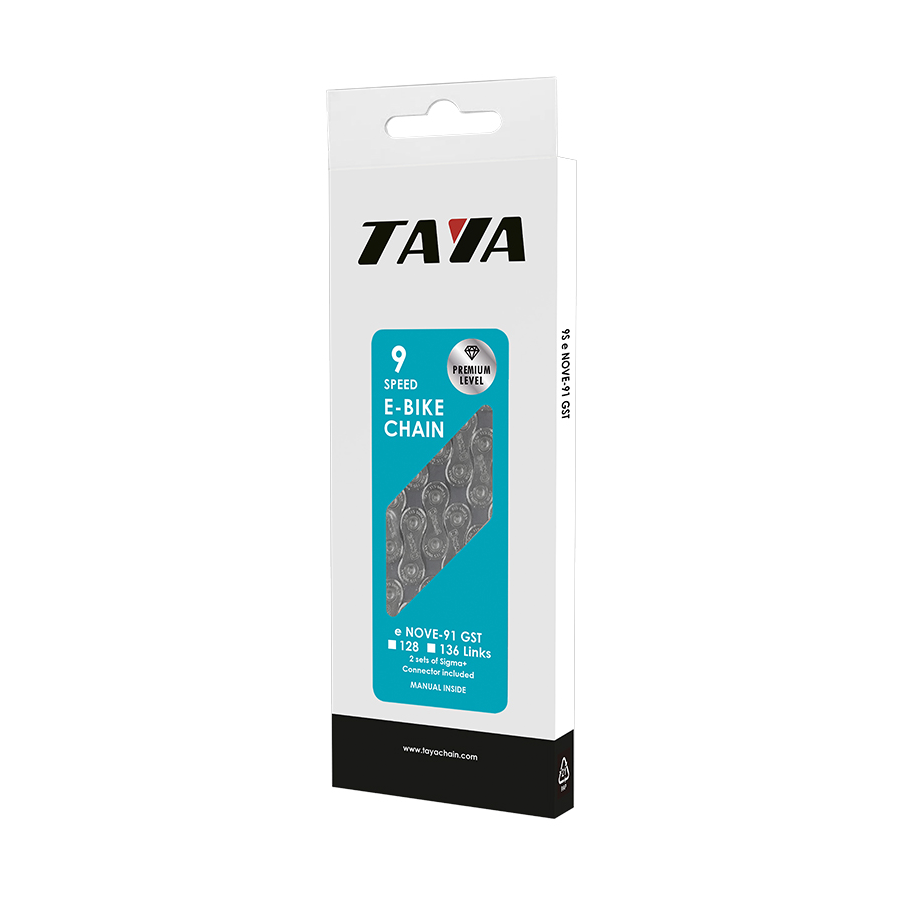 TAYA - 9-Gang E-Bike-Kette: e-NOVE-91
