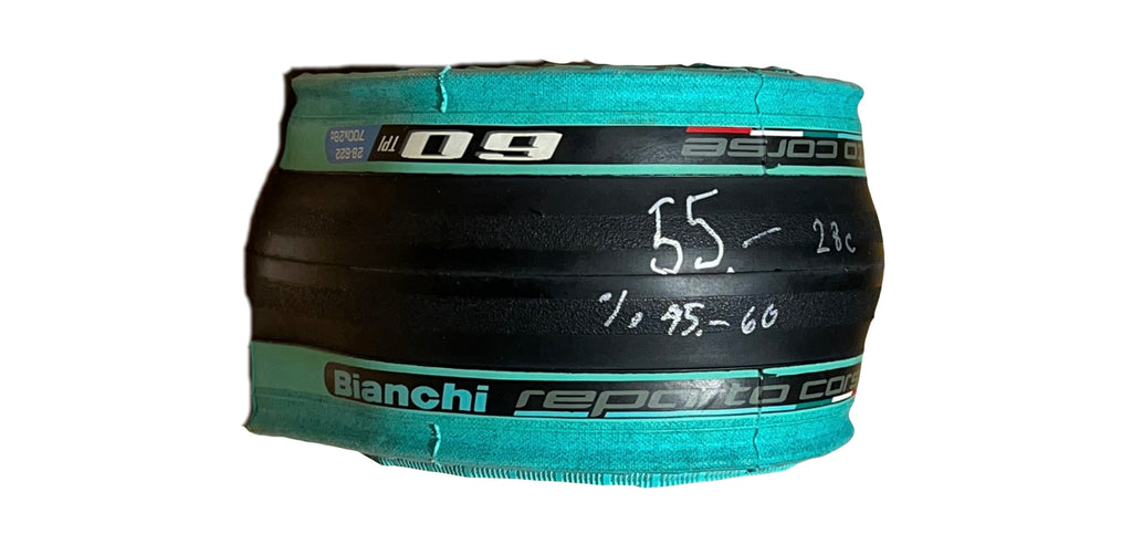 Bianchi - Reparto Corse 60 TPI anstatt 55.-