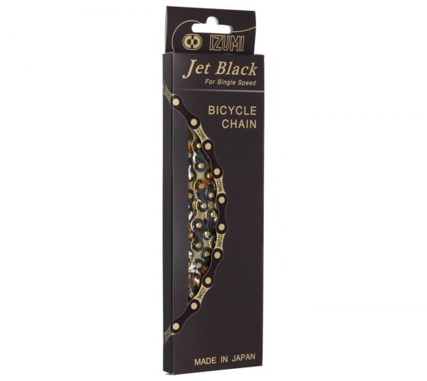 IZUMI - Jet Black Track Chain 1/2 x 1/8″