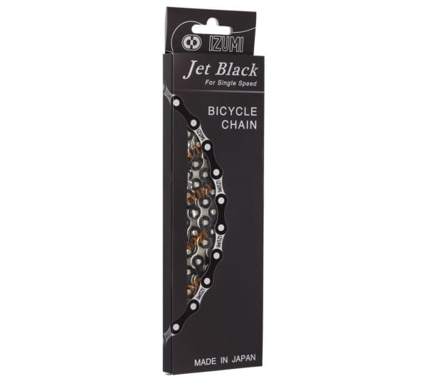 IZUMI - Jet Black Track Chain Bahn Kette 1/2 x 1/8″