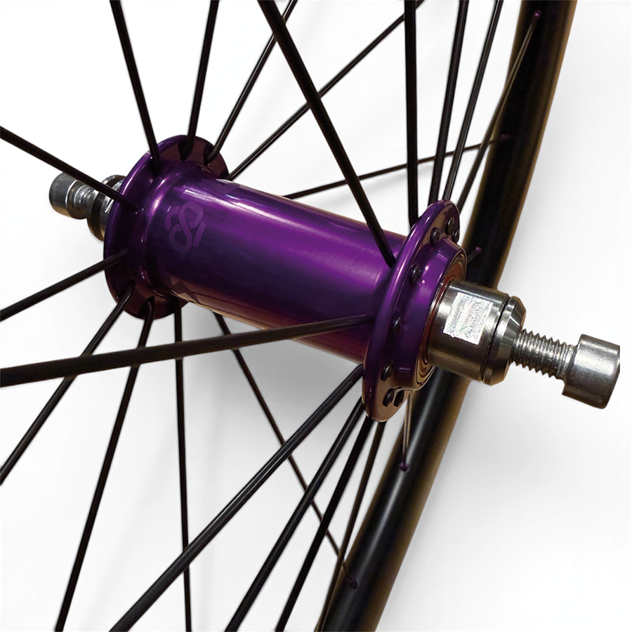 LWZ Custom Radsatz - Felgen UD Seidenmatt 55mm Lazarus Nabe