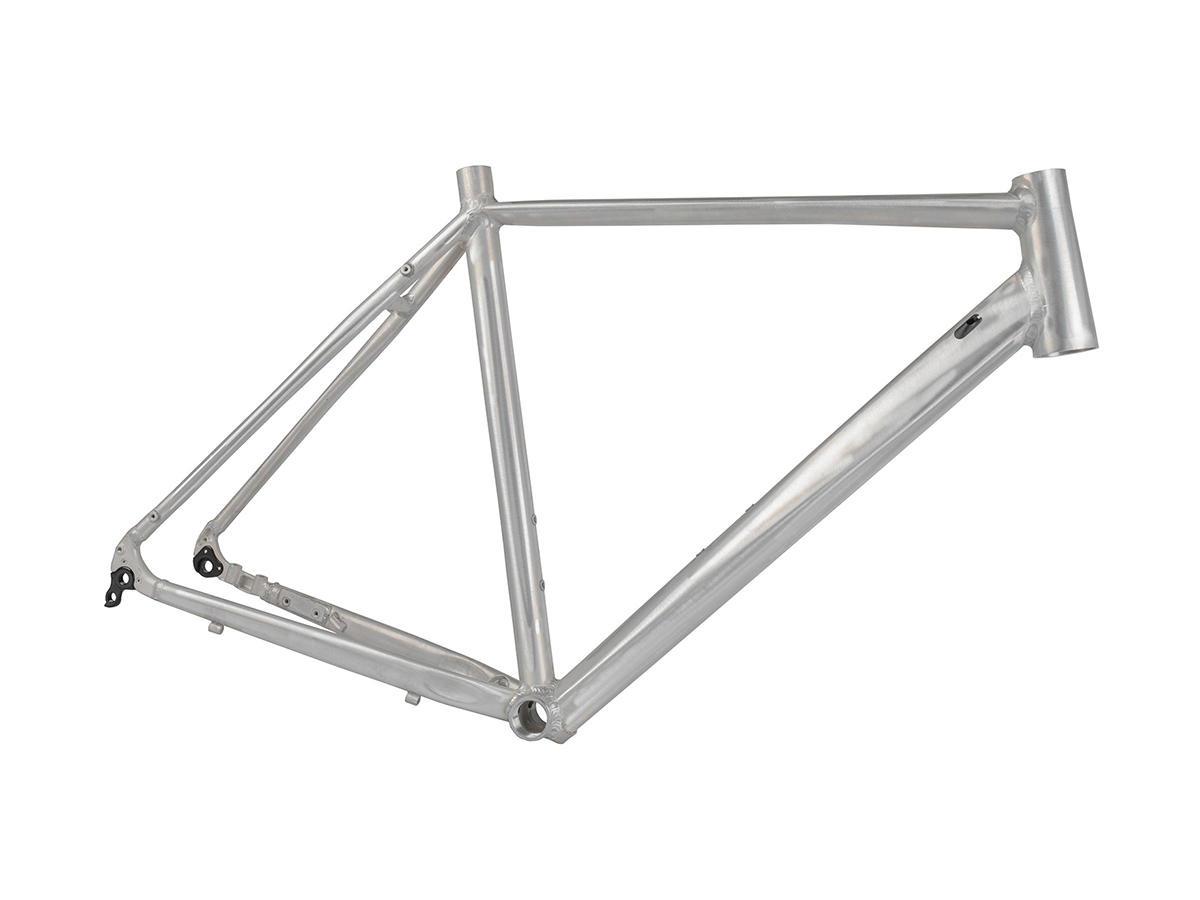 alu mountainbike rahmen Gravel-Bike Rahmen Alu roh 50 cm – Löwenzahn Bikes
