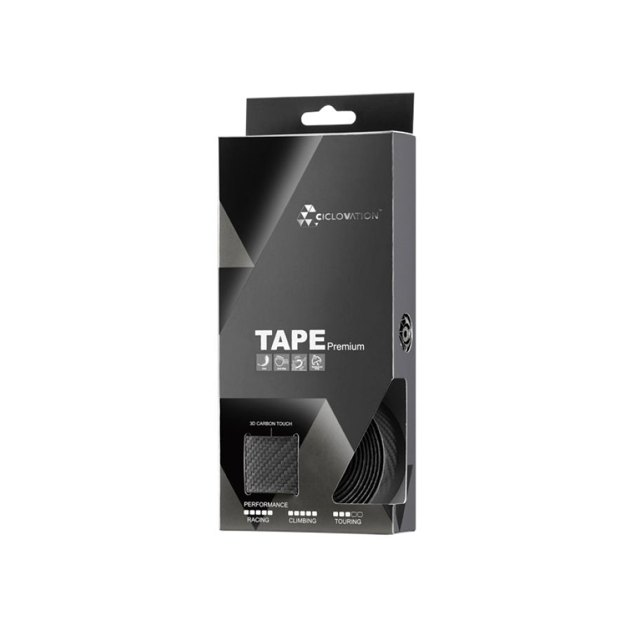 Ciclovation - Lenkerband Leather Touch 3D Carbon