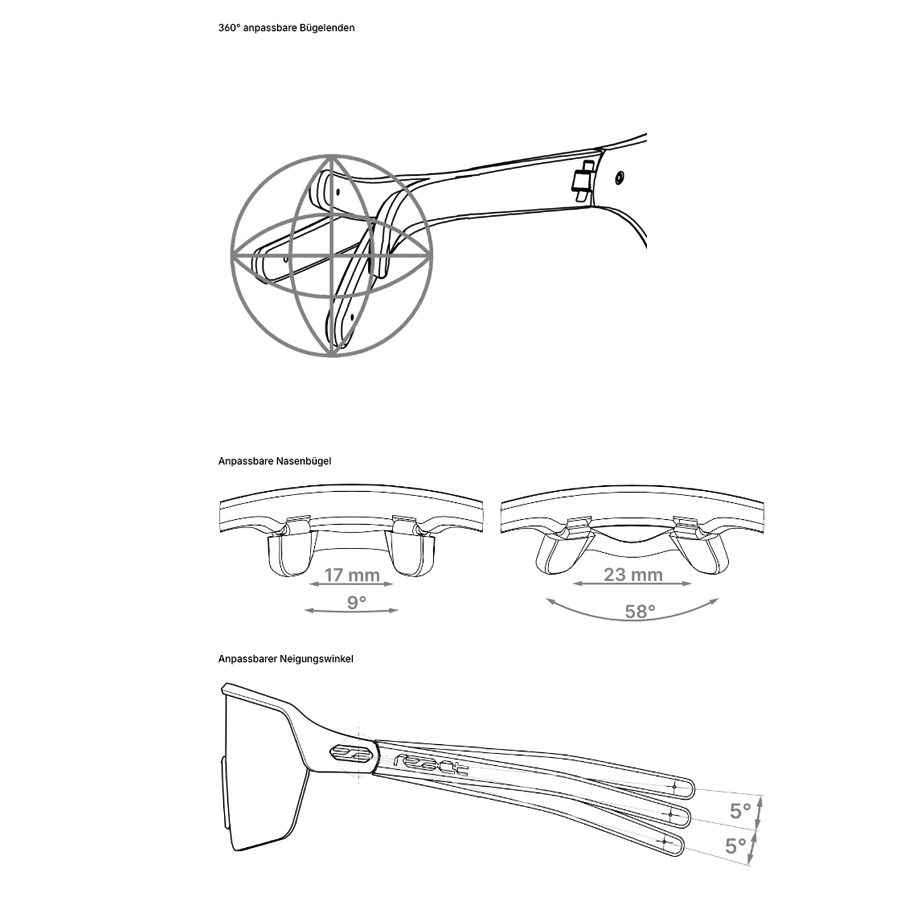 react - Sportbrille ervo