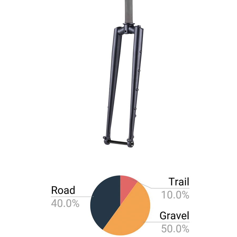 8bar - GRAVEL Stahl Disc Fork