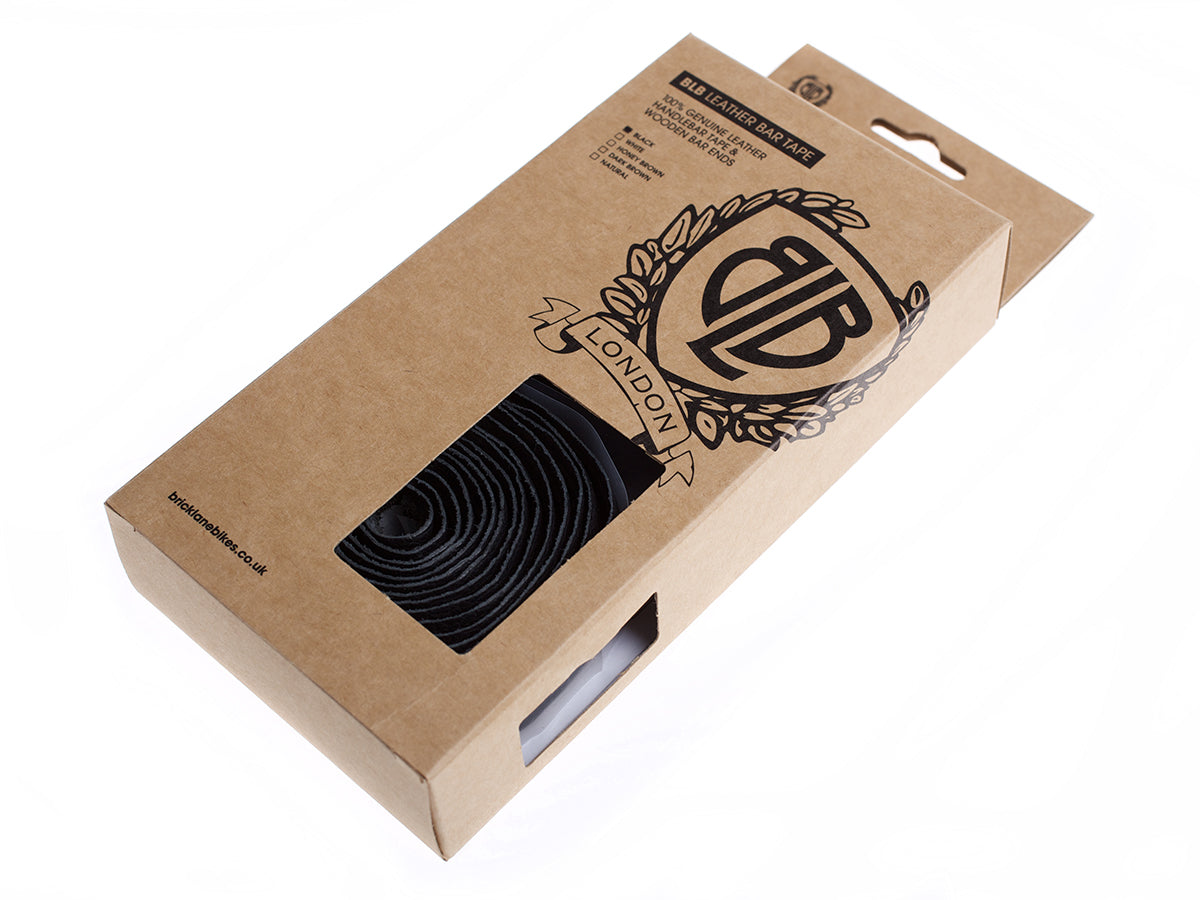 BLB LEATHER BAR TAPE - BLACK