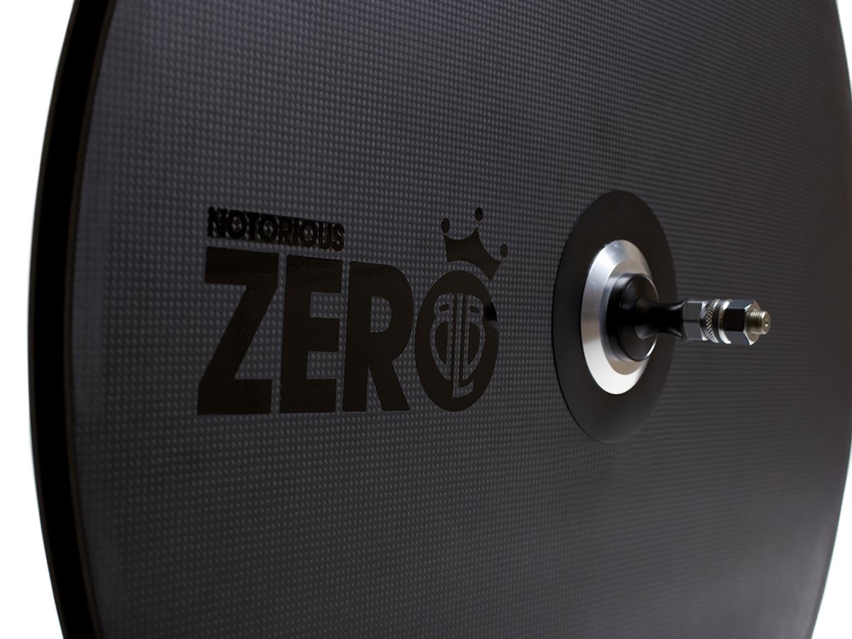 BLB Notorious Zero Full Carbon Rear Disc Wheel - Black