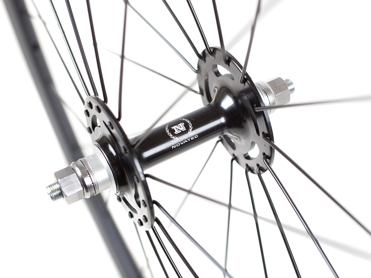 Novatec Forward Rims Novatec Wheelset Matt Black 30mm – Löwenzahn Bikes