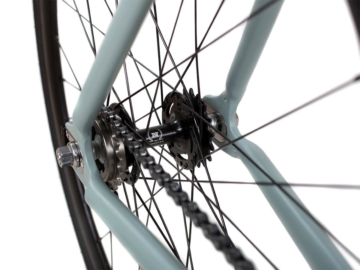BLB LA PIOVRA ATK FIXIE &amp; SINGLE SPEED BIKE - Green Mat, Black or Silver