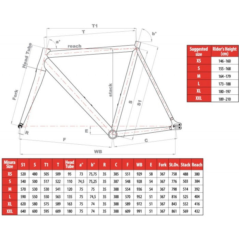 Cinelli Mash Bolt 2.0 (Track Frameset) Size M