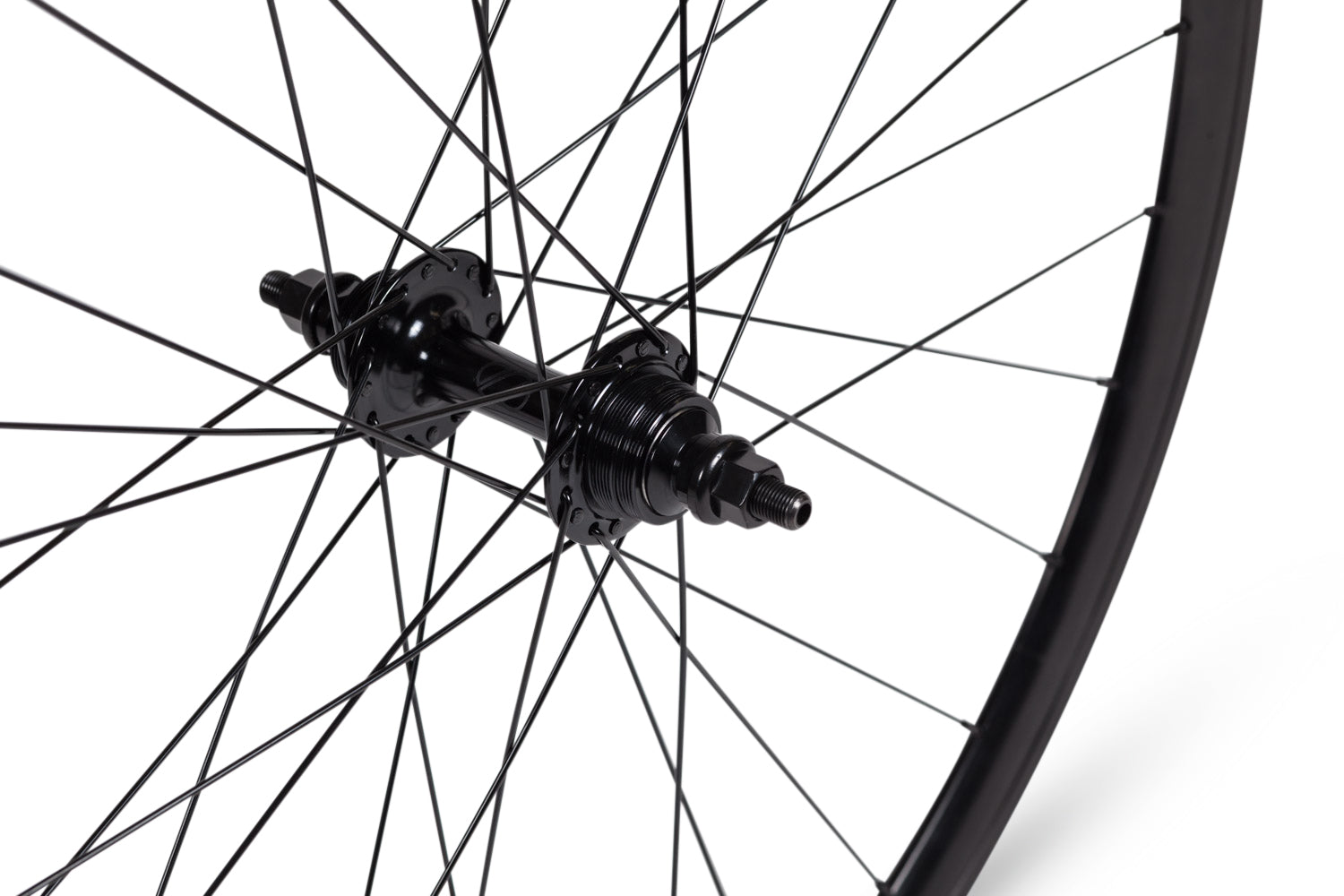 8 Bar TRACK Singlespeed Wheelset – Black Sidewall