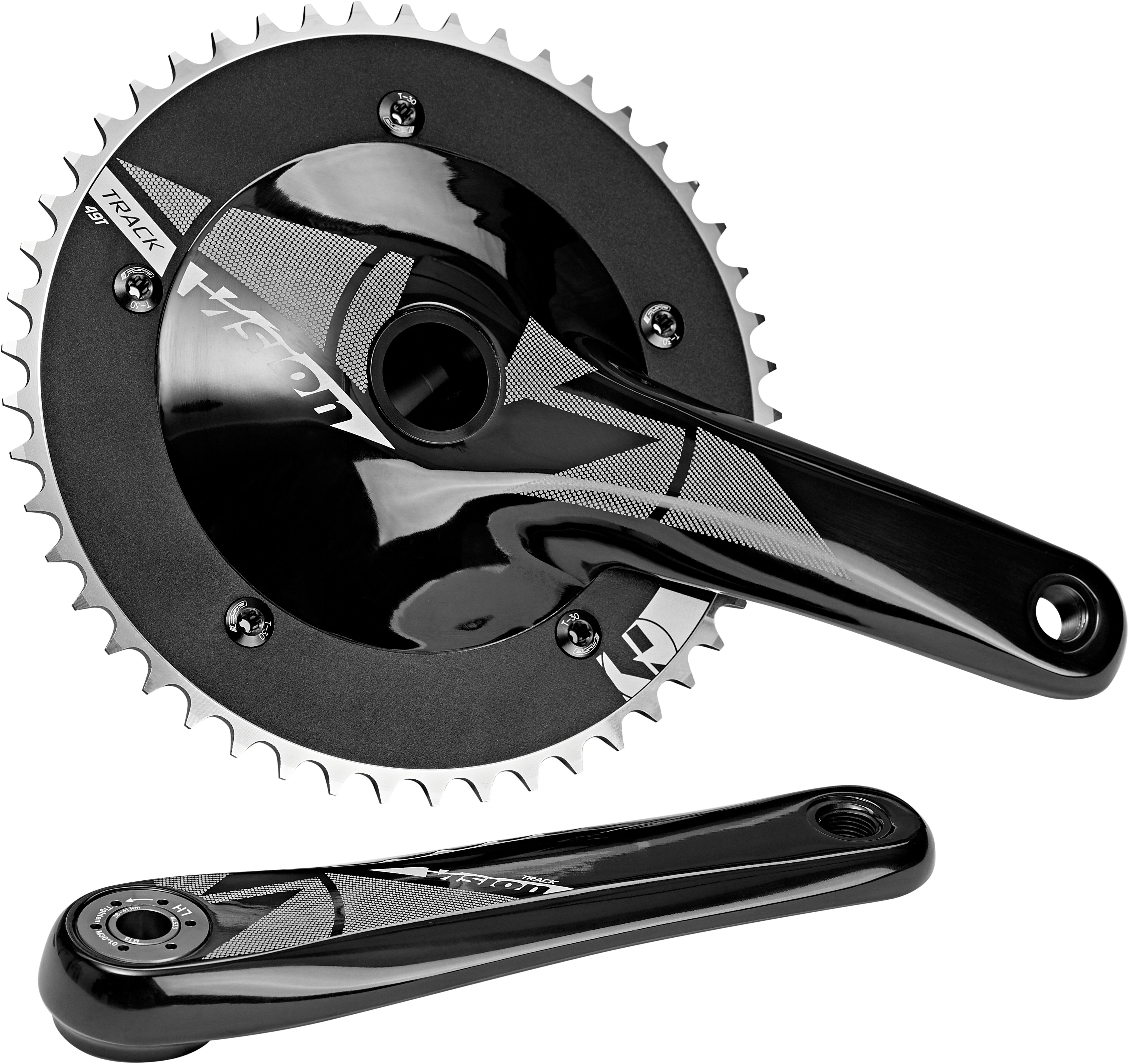 FSA Vision Track BB386Evo crankset set 49 teeth – Löwenzahn