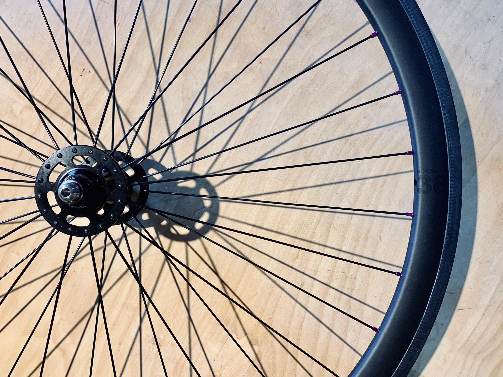 LWZ Custom wheelset - Carbon BLB 38 / Ridea hubs