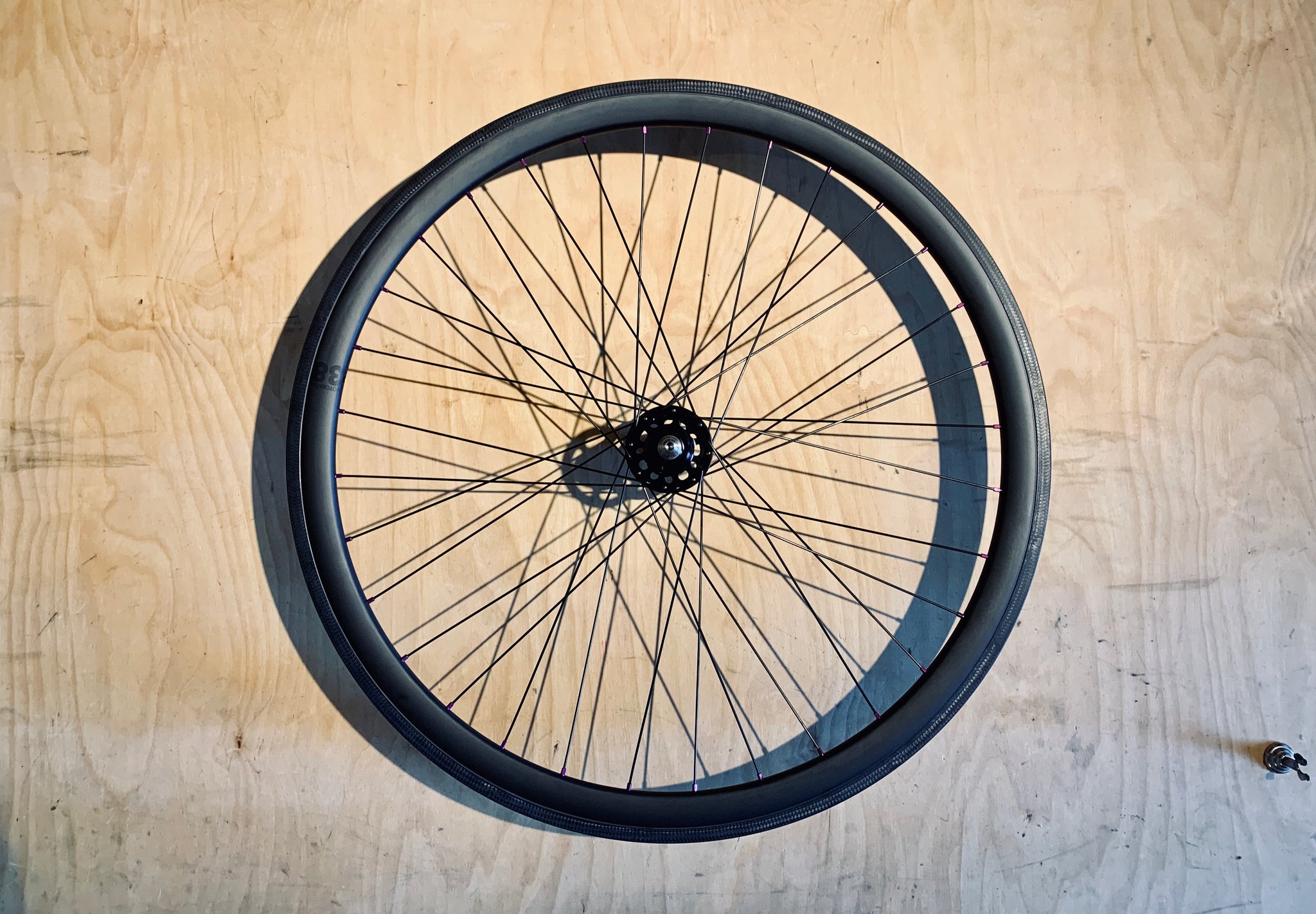 LWZ Custom wheelset - Carbon BLB 38 / Ridea hubs