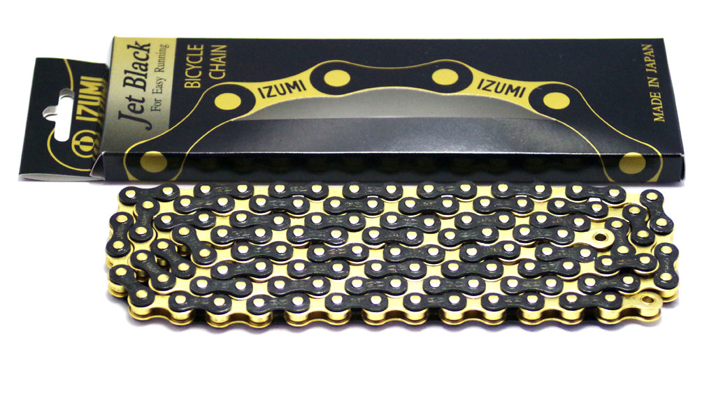 IZUMI - Jet Black Track Chain 1/2 x 1/8″