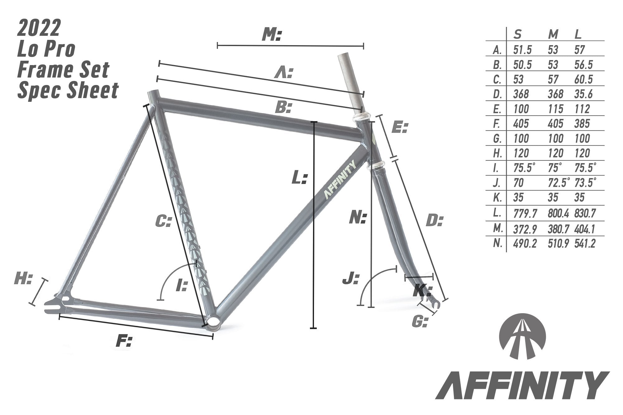 Affinity Lo Pro Frame