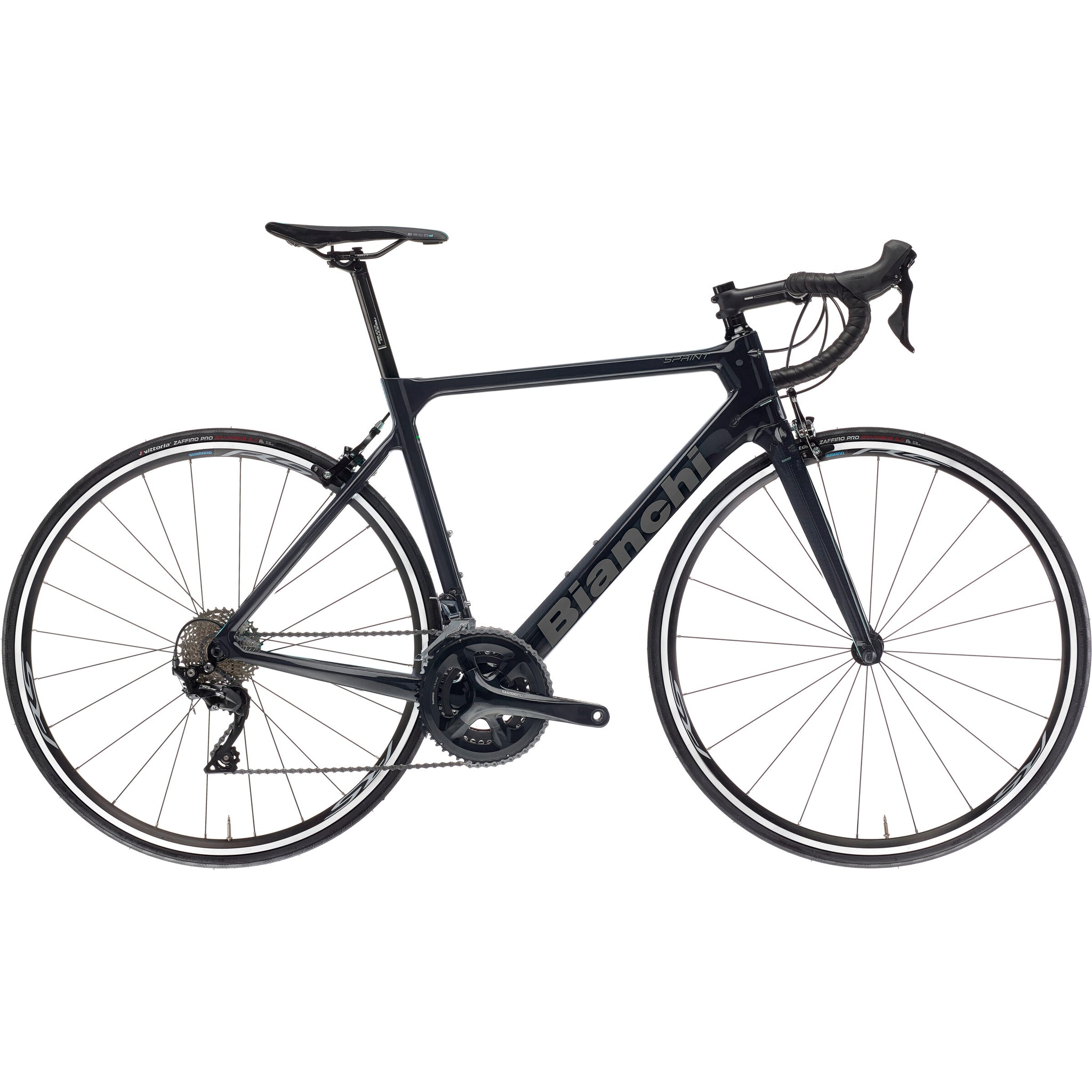 BIANCHI - Sprint 105 Compact schwarz gr. 59 anstatt 2590.- jetzt noch 1850.-