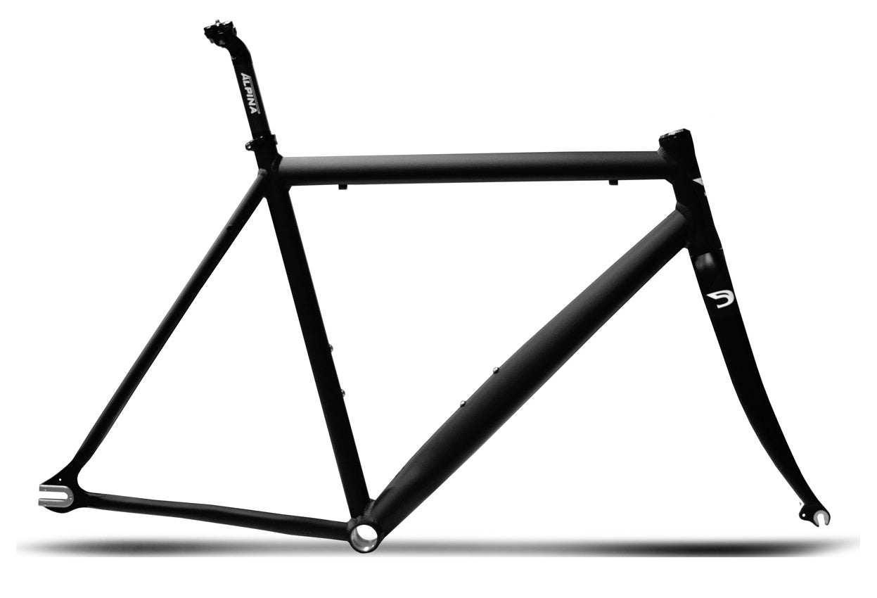 Dolan FXE Aluminium Fixie Frameset - Black Matt